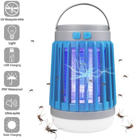 Bug Zapper Lamp Lightweight And Efficient Insect Fly Killer Portable