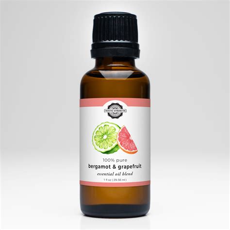bergamot grapefruit essential oil blend