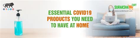 Essential COVID-19 Products You Need To Have At Home - SurakshaCart