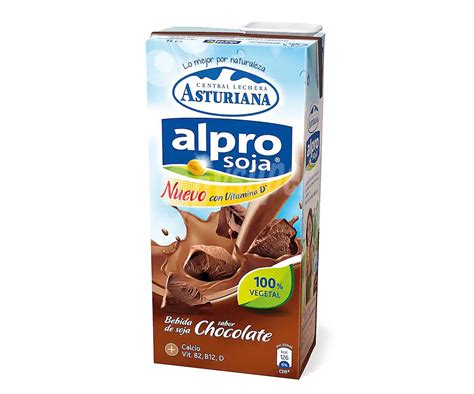 Alpro Asturiana Batido De Soja Con Sabor A Chocolate 1 L