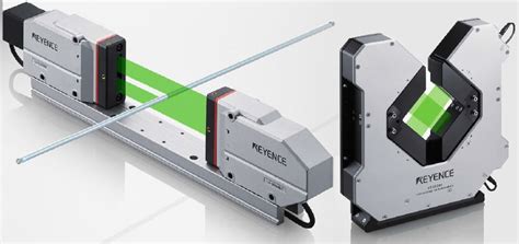 High Precision Laser Micrometer System Keyence International Belgium