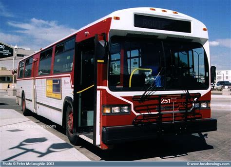 Busdrawings Red Deer Transit 1990 MCI Classic TC 40102N S