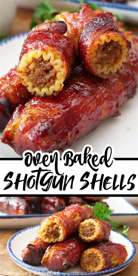 Shotgun Shells Recipe Oven Baked Deliciously Seasoned