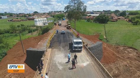 Ponte Que Liga S O Louren O Do Turvo A Mat O Liberada Para Ve Culos