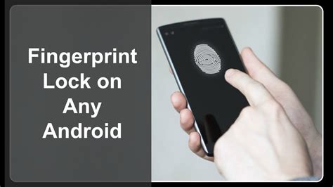 How To Get Fingerprint Lock On Any Android Device No Root YouTube