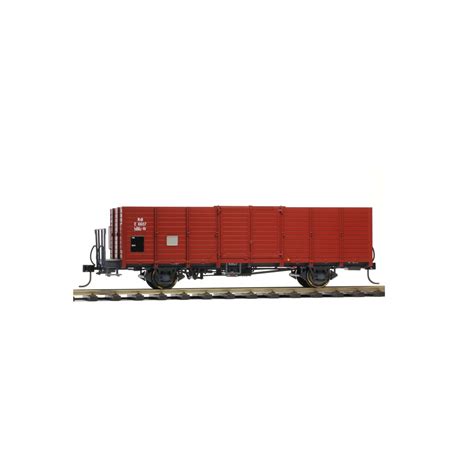 Spur 0m RhB E 6604 Holzwand Hochbordwagen Bemo Bemo 9451107