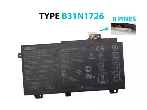 BATERIA ASUS B31N1726 INTERNA *ORIGINAL*