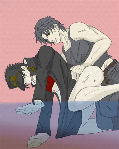 Rule 34 Anal Sex Clothing Gay Incest Jojo S Bizarre Adventure Jonathan Joestar Jotaro Kujo