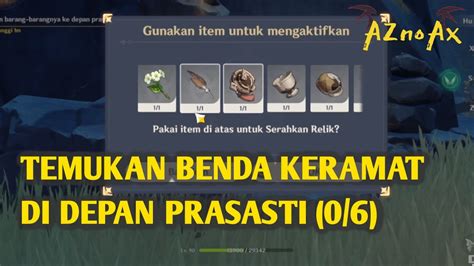 TEMUKAN BENDA KERAMAT DI DEPAN PRASASTI GENSHIN IMPACT YouTube