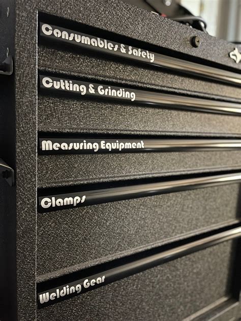 Tool Box Labels Tool Box Decals Organizational Labels Tool Organization - Etsy