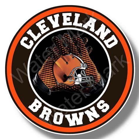 Cleveland Browns Football Vinyl Sticker Decal Truck Car Etsy