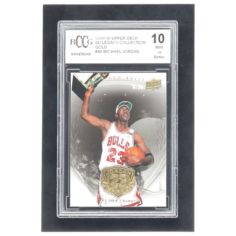 Michael Jordan 2009 10 Upper Deck Michael Jordan Legacy Collection Gold