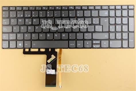 For Lenovo Ideapad 3 15ijl05 3 15iml05 3 15itl05 Keyboard Spanish Gray Backlit Ebay