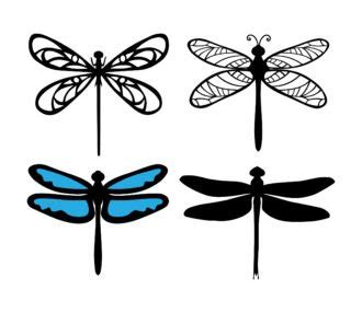 Dragonfly Svg Png Pdf Dragonflies Clipart Svg Files