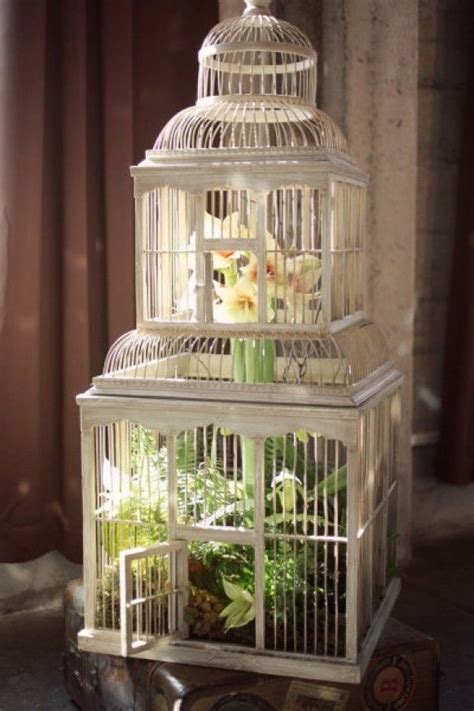 37 best images about Decorative Bird Cages on Pinterest | Hanging decorations, Centre pieces and ...