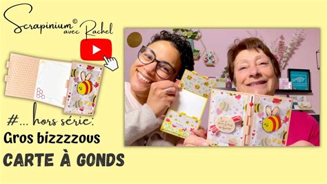 Tuto carte à gonds Gros bizzzzous Stampin Up YouTube