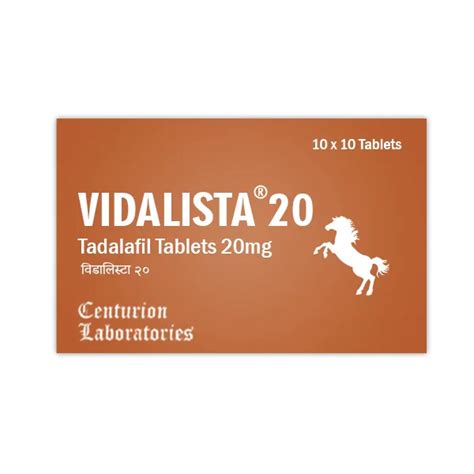 Vidalista 20 Mg Tadalafil 20 How To Uses Benefits Dosage