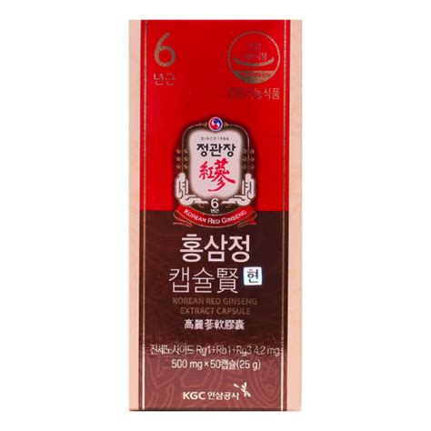 Korea Cheongkwanjang Red Ginseng Capsule Extract Everytime Balance