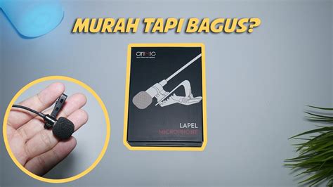 Unboxing Review Mic Clip On Bagus Harga Terjangkau Ulanzi AriMic