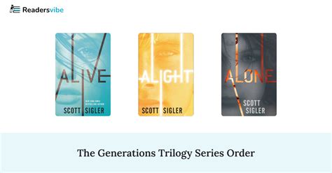 The Generations Trilogy Book Series In Order (3 Books)