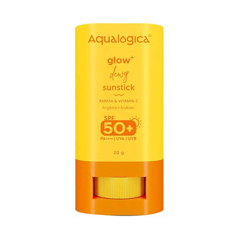 Buy Aqualogica Glow Dewy Sunstick SPF 50 PA With Papaya Vitamin