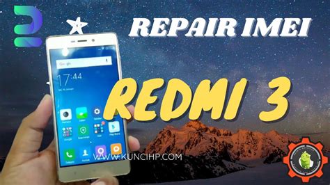 REDMI 3 IDO IMEI NULL BASEBAND UNKNOWN REPAIR 100 DONE YouTube