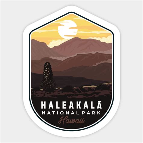 Haleakala National Park Haleakala Sticker Teepublic