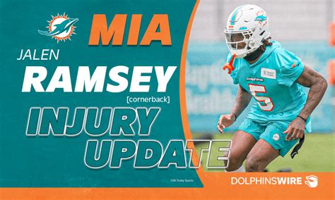 Dolphins Jalen Ramsey Recovering Well Could Return To Practice Soon