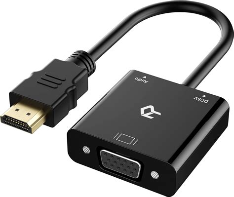 Rankie 1080p Active Hdtv Hdmi To Vga Adapter Male To