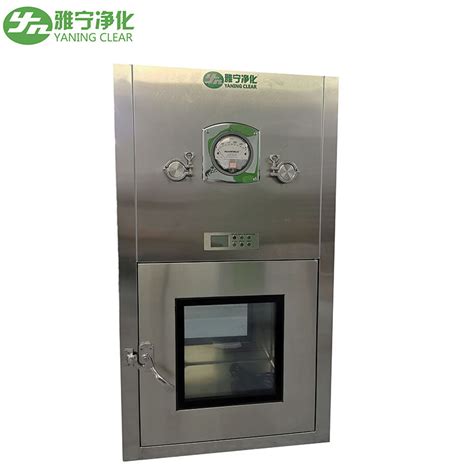 Yaning Cleanroom Equipment Dynamic Transfer Hatch Laminar Flow Pass Box