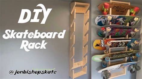 Diy Skateboard Hanger Skateboard Hanger Skateboard Rack Skateboard