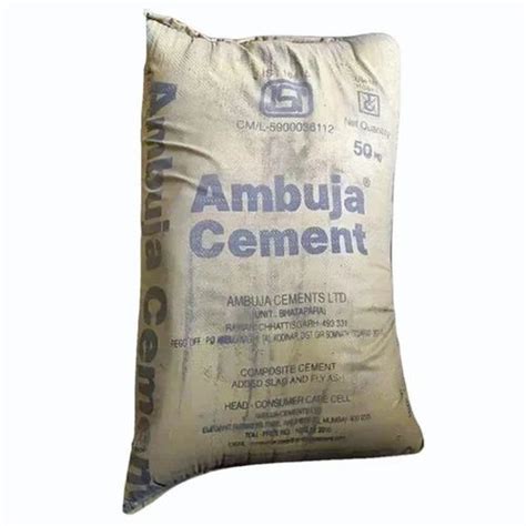 Kg Ambuja Composite Cement At Rs Bag Ambuja Cement In