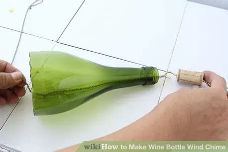 How To Make Wine Bottle Wind Chime With Pictures Artofit