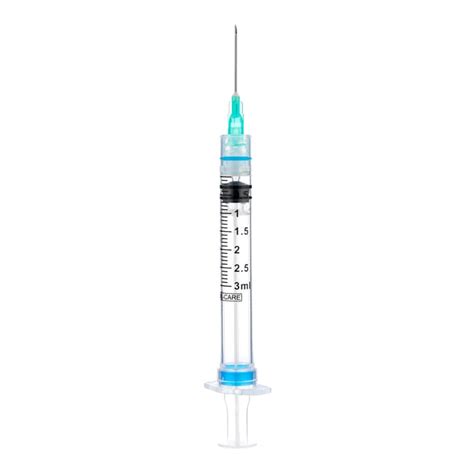 Sol Care Safety Syringe With Exchangeable Hypodermic Needle Needle