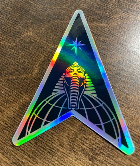 Space Force Delta 18 Holographic Laptop Sticker Etsy