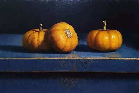 JOS VAN RISWICK Still Life Painting Still Life Pumpkin