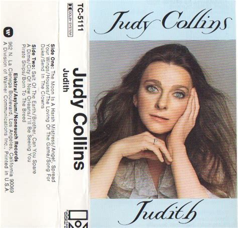 Judy Collins Judith 1975 Cassette Discogs