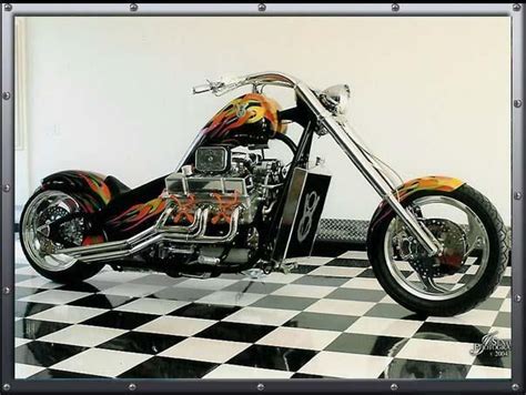 V8 Motorcycle