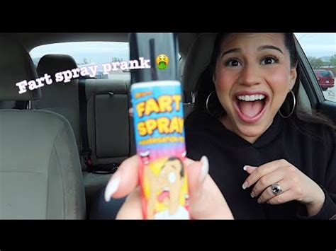 Fart Spray Prank On Sisters She Threw Up Lol YouTube