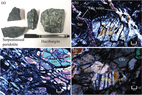 Macroscopic And Microscopic View Of Rock Samples From The Study Area