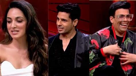 Koffee With Karan 7 Kiara Says She And Sidharth Are More Than Close