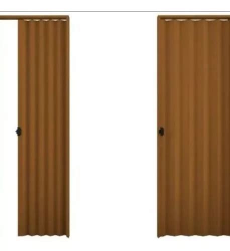 Plasbil Pvc puerta plegable de color marrón 1 10x2 10m color marrón