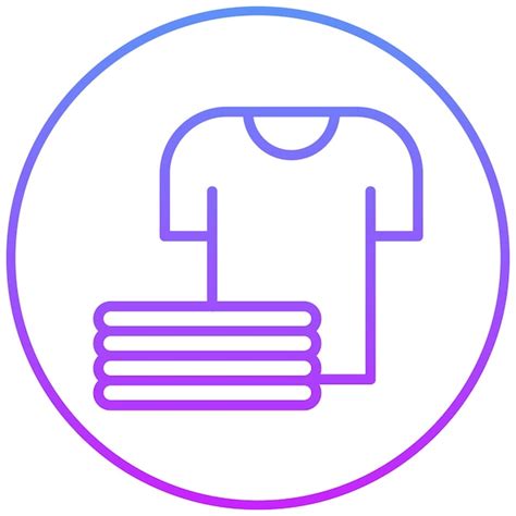Premium Vector Folding Clothes Vector Icon Illustration Of Cleaning