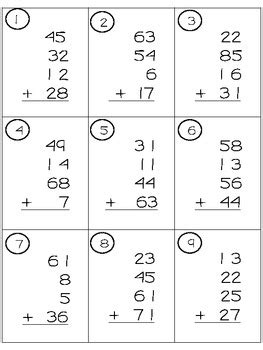 Adding Four Digit Numbers Nbt Scoot By Tiffany Teaches Tpt