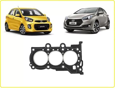 Junta De Cabeçote Kia Picanto 1 0 12v 3 Cilindros MercadoLivre