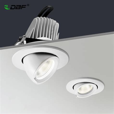 Led Downlight Dimmable W W W W Adjustable Degree Recessed