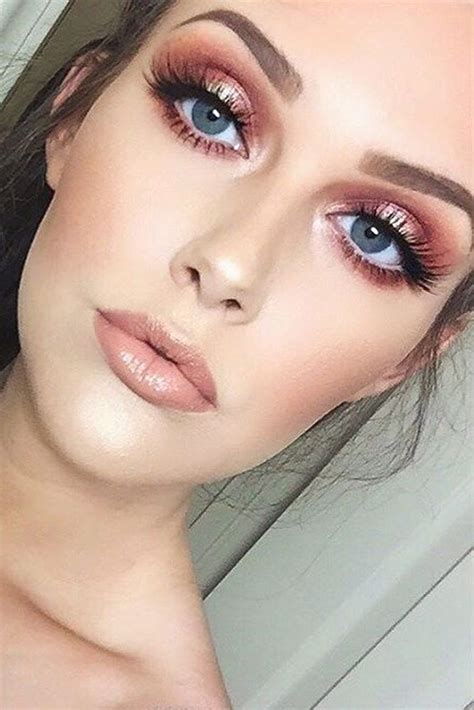 Charming Rose Gold Makeup Looks From Day To Night See More