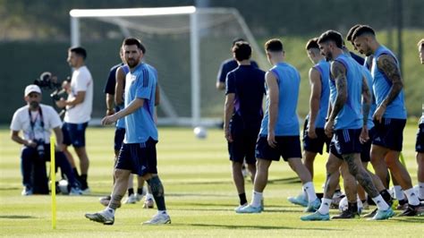 Tras un día de descanso la Selección se prepara para enfrentar a