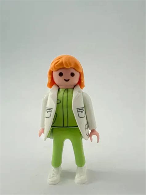 Playmobil Personnages Femme Moderne City Ville Medecin Eur