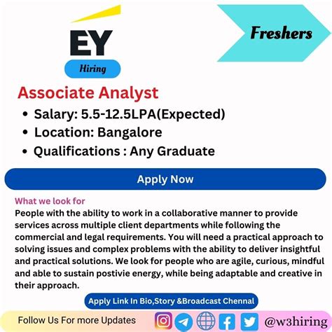 Ey Off Campus Drive Hiring Associate Analyst Any Graduate